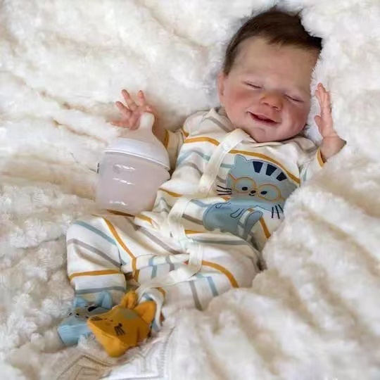 Reborn Baby Doll Silicone Realistic - Mini Silicone Vinyl Doll Reborn Stress