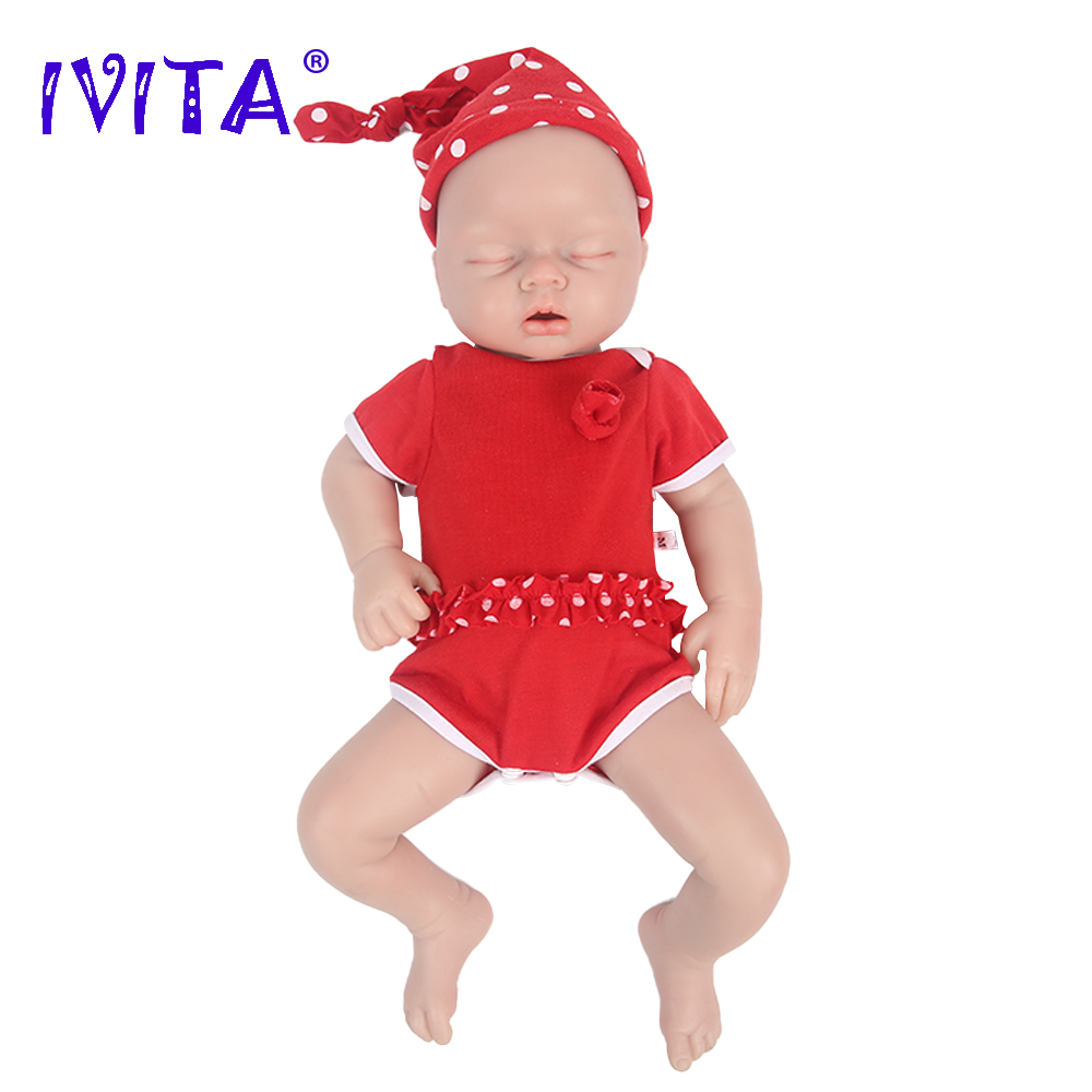 Reborn Baby Doll Silicone Realistic - IVITA WG1553 20.86inch 100% Silicone Reborn