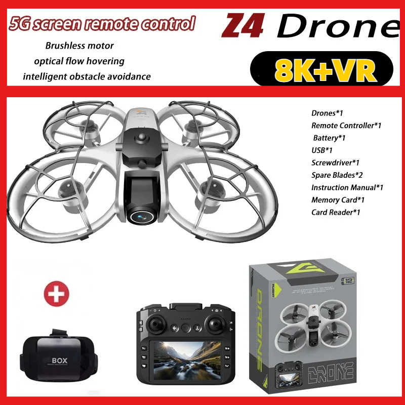 Fpv Brushless Rc Drone 4K - New Z4 Mini Drone 4K HD